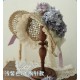 Hoshibako Works Rainy Season Is Approaching Hydrangea Straw Bonnet, Brooches and Bow Clips(Full Payment Without Shipping)